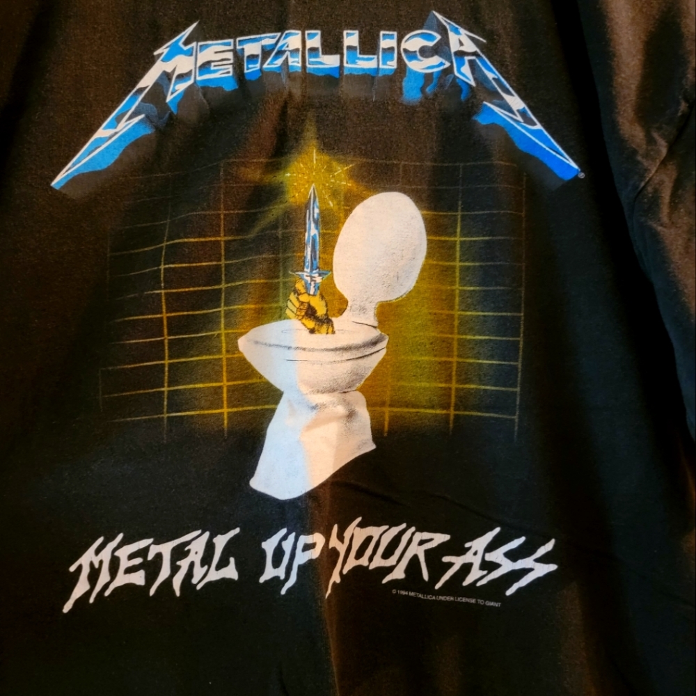 Metallica Metal up your ass Shirt